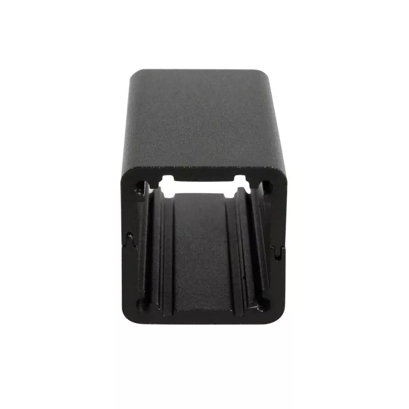 Caja electrónica de aluminio compacta de 25 × 25 mm para dispositivos optoelectrónicos