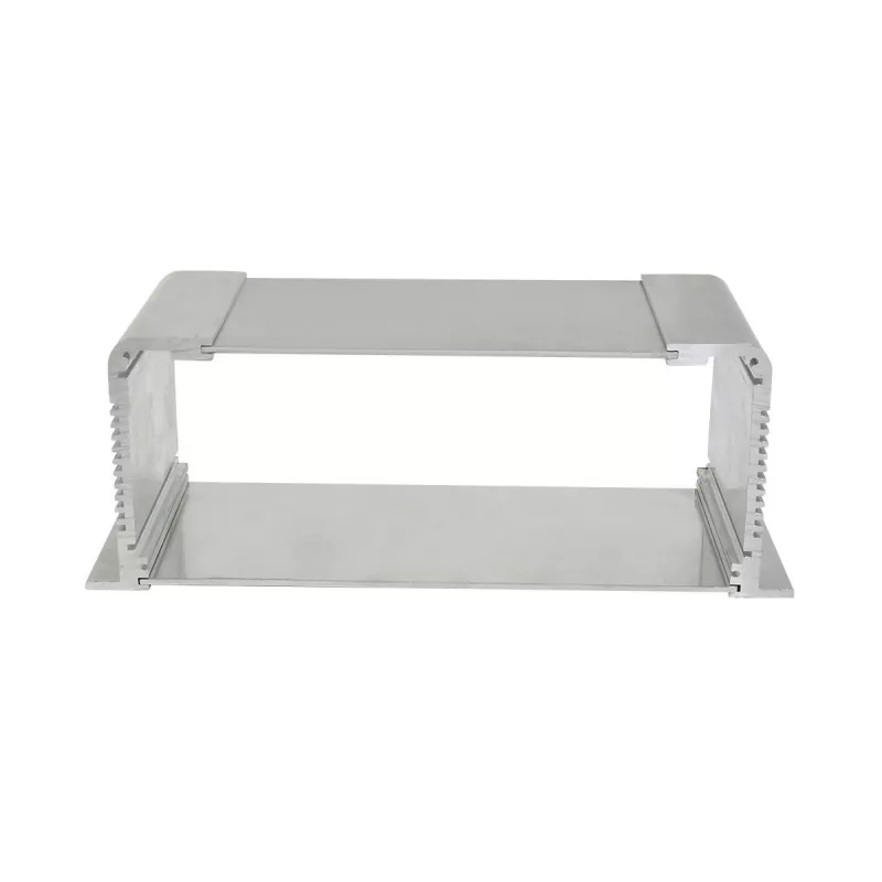 Chasis de electrónica industrial de aluminio extruido de 73,5 mm